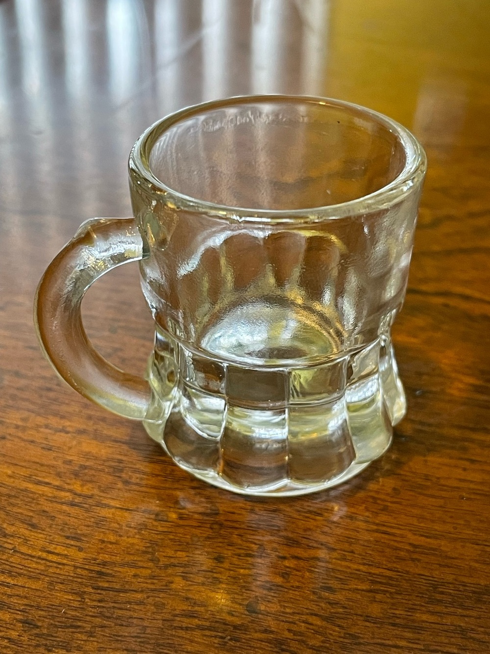 Vintage Federal Glass Miniature Beer Mugs – Set of 8